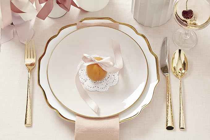 Lenox 897310 Trianna Coupe Dinner Plates, Set of 4