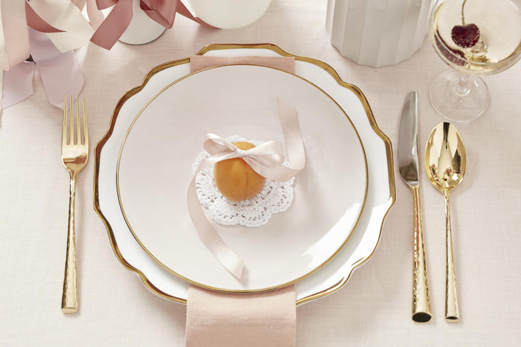 897310 Trianna Coupe Dinner Plates (4 Count)