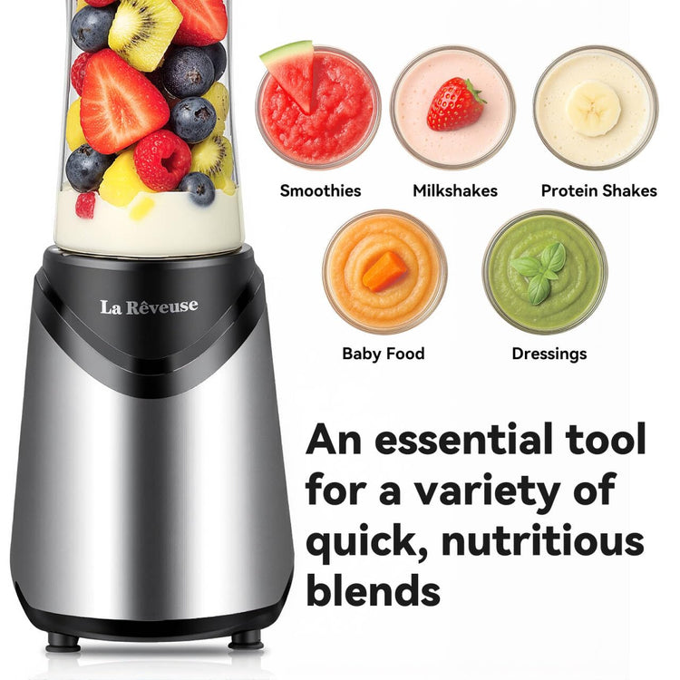 Smoothies Blender Personal Size 300 Watts with 18 oz BPA