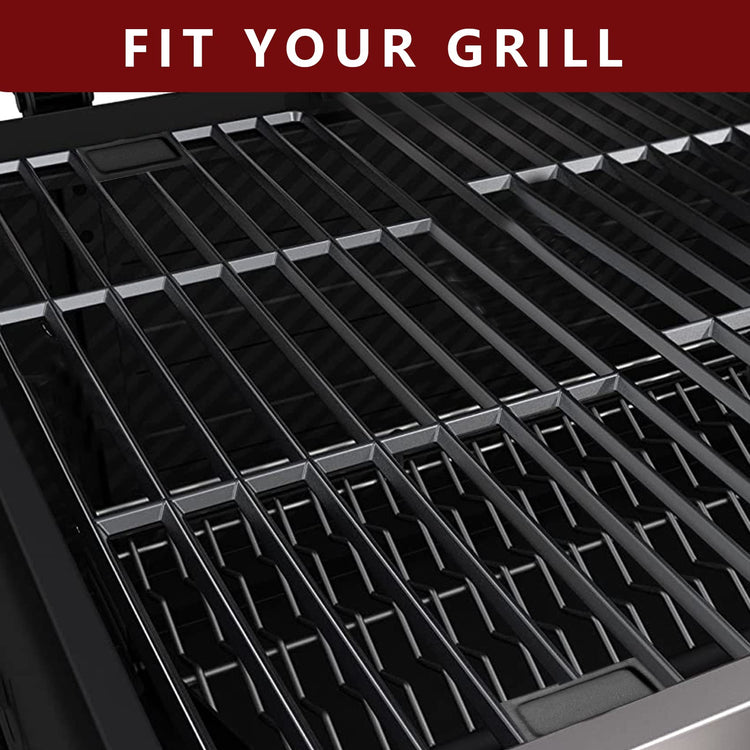 Grill Grates for Char Griller Replacement Parts Cast Iron Chargriller Cooking Grate 2121 2123 2222 2828 3001 3030 3725 4000 5050 5252 5650 9020 Charcoal Smoker Rack BBQ 19 3