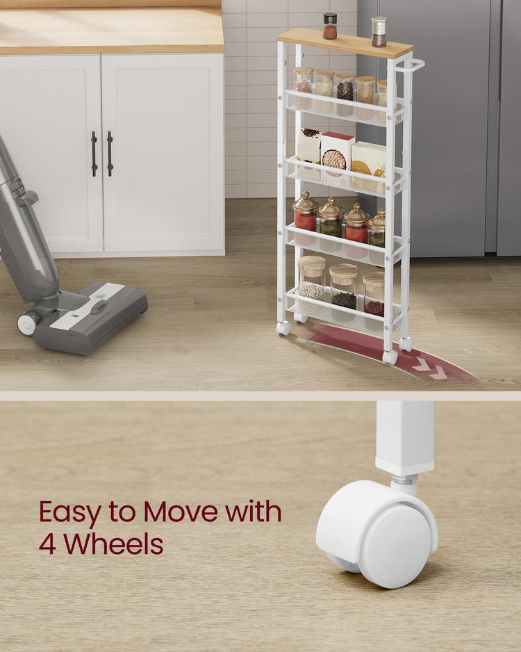 Slim Rolling Cart