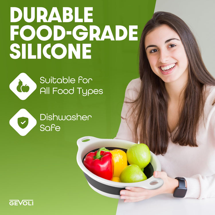 Collapsible Colander Strainer
