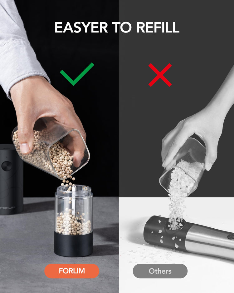 Electric Salt & Pepper Grinder Set (2 Count)