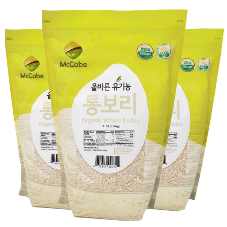 Organic Regular Pearled Barley (16 Ounce)