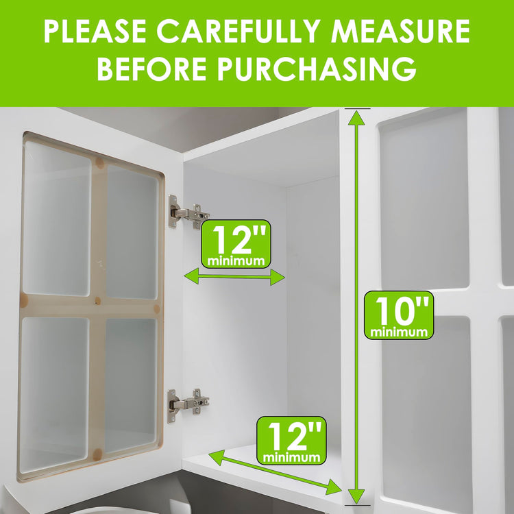2 Pack Spice Rack Organizer for Cabinet (2 Count)