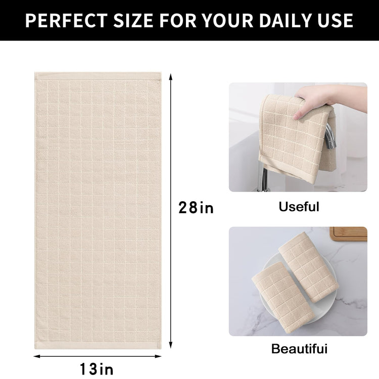 100% Cotton Terry Kitchen Towels (6 Count)