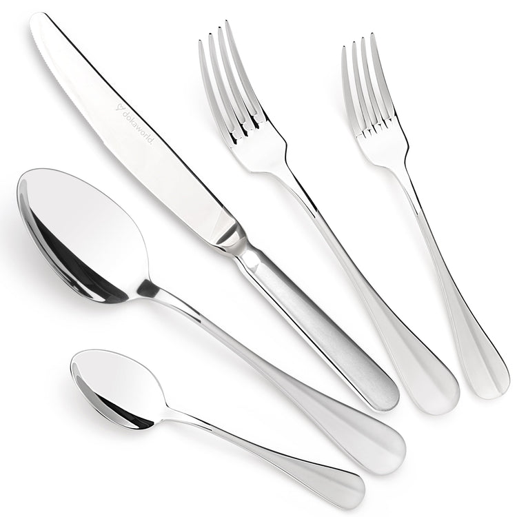 Semi Matte Design Flatware (40 Count)