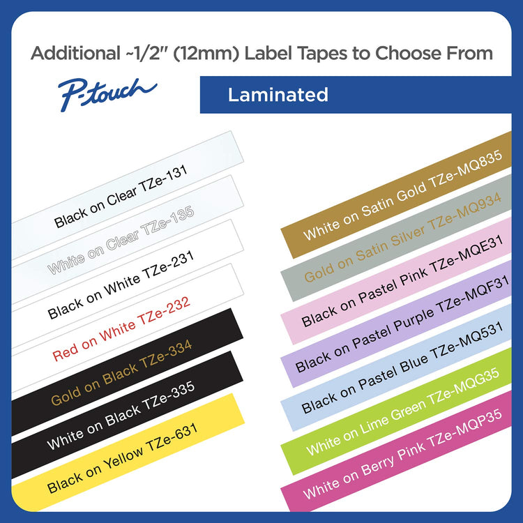 Genuine P Touch TZeMQE31 Tape