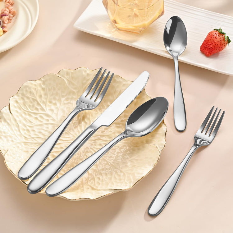 40 Piece Silverware Set (40 Count)