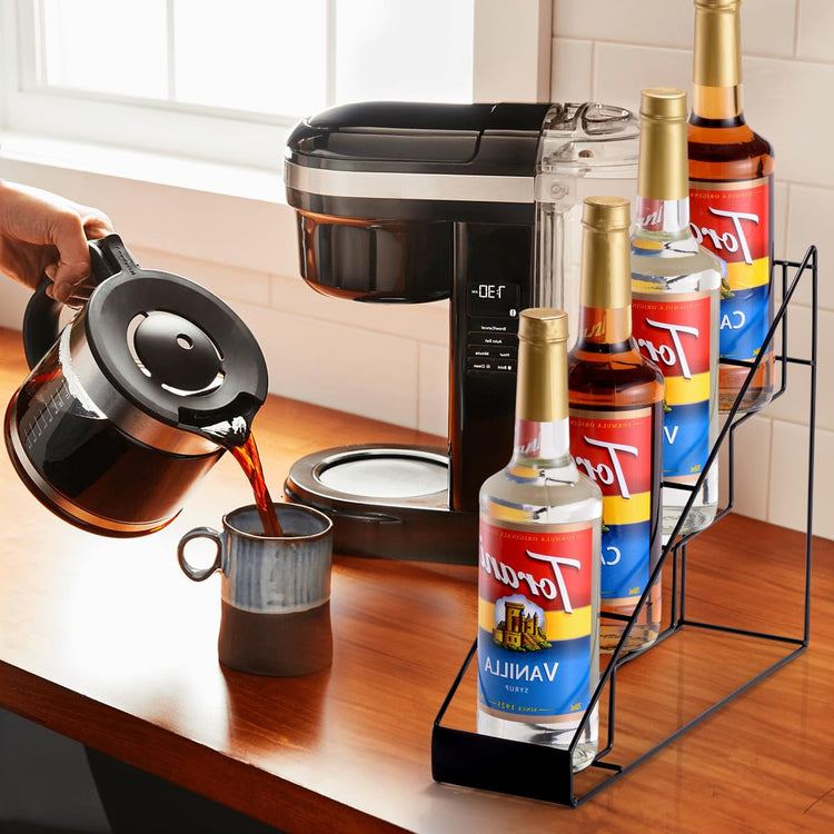 Coffee Syrup Rack for Coffee Bar Accessories