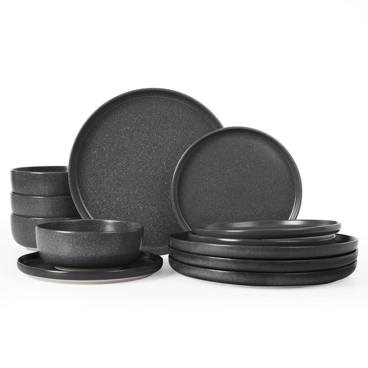 Milkyway 12 Piece Stoneware Dinnerware Set