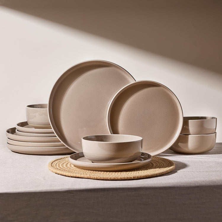 Milkyway 12 Piece Stoneware Dinnerware Set