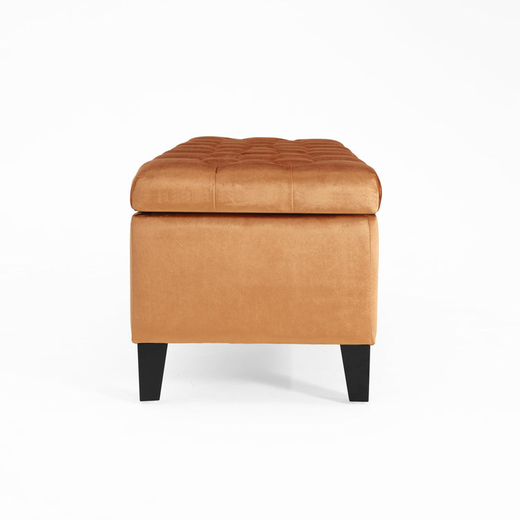 Gloust Velvet Storage Ottoman