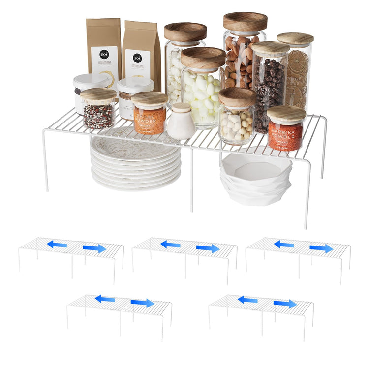 6Pack Expandable Storage Shelf (6 Count)