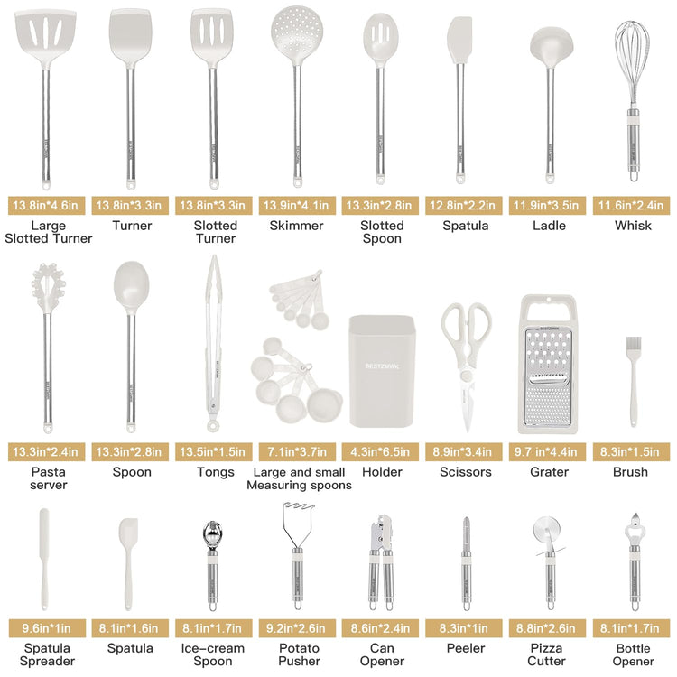 Kitchen Utensil Set (33 Count)