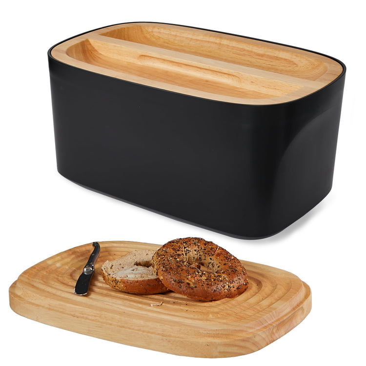 Sonder LA Union Bread Box with Wood Lid