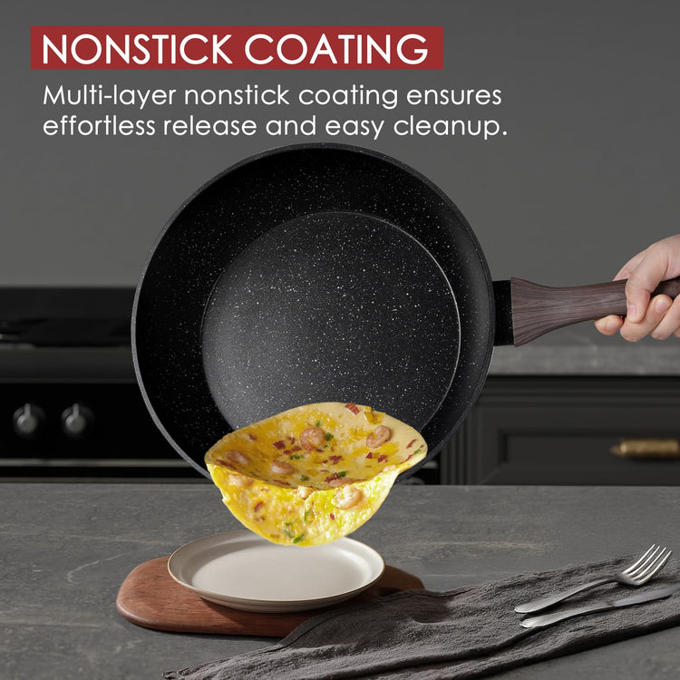 Pots and Pans Set Non Stick 31 Piece Kitchen Nonstick Cooking Cookware Sets with Grill Pan Saucepan Baking Sheet Utensil