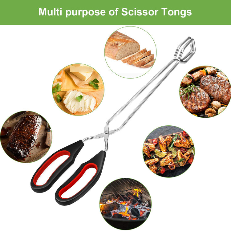 Scissor Tongs 3 Pack