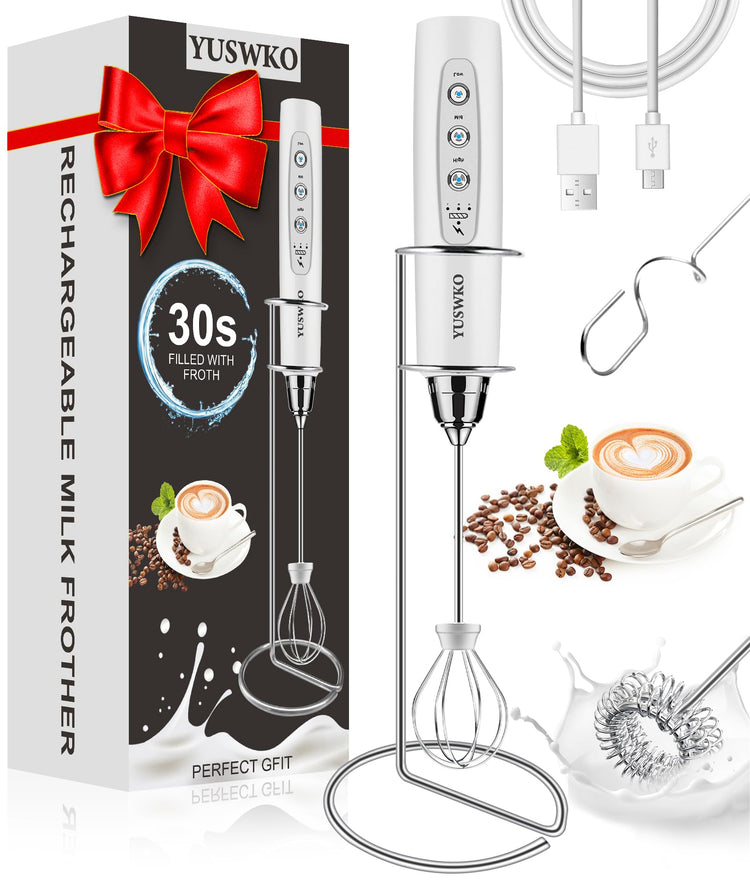 Handheld Milk Frother Wand for Coffee