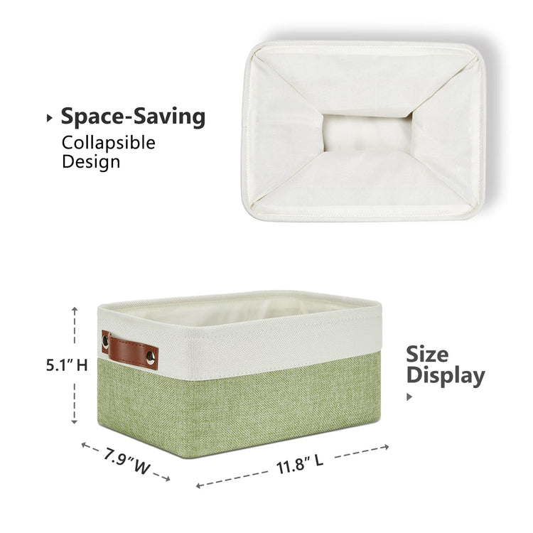 Storage Baskets for Shelves (6 Count)