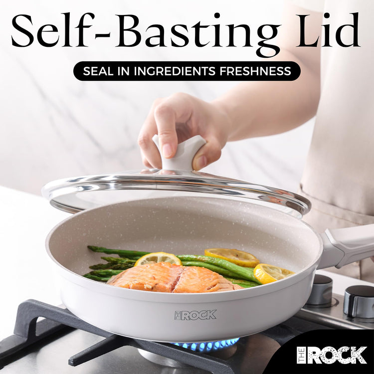 SOHO 8 Inch Non Stick Frying Pan with Lid