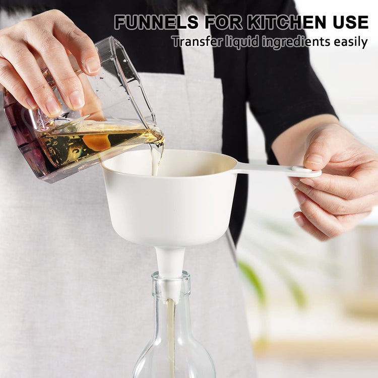 Stackable 10 Piece Measuring Cups and Spoons Set with Lids