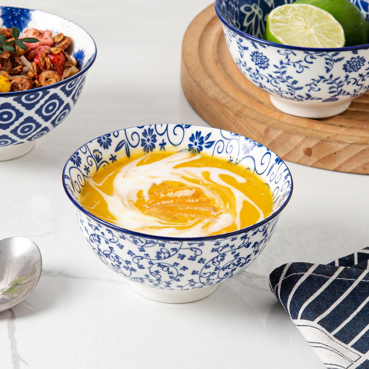 12 Oz Ceramic Dessert Bowls Set of 6 (6 Count)