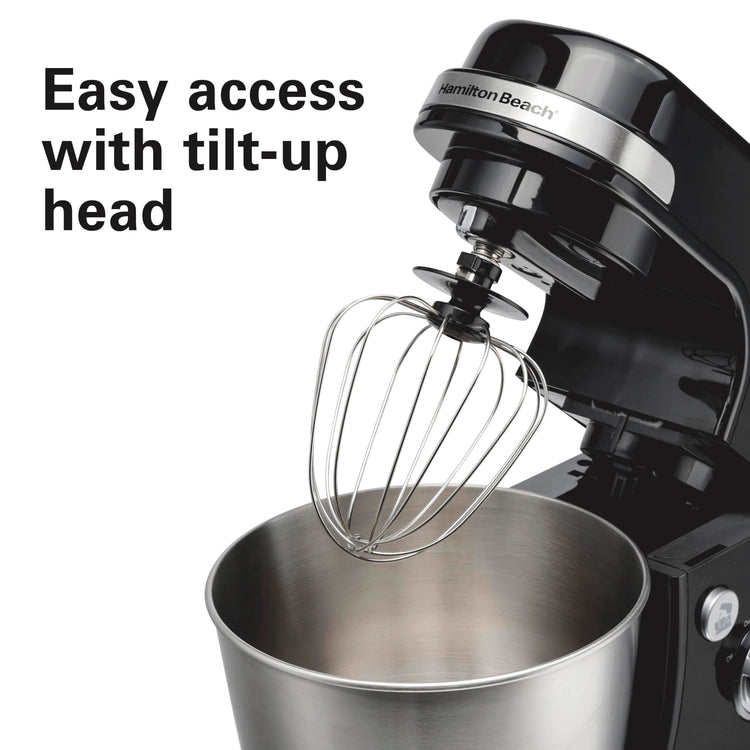 4 Quart Electric Stand Mixer With 7 Speeds