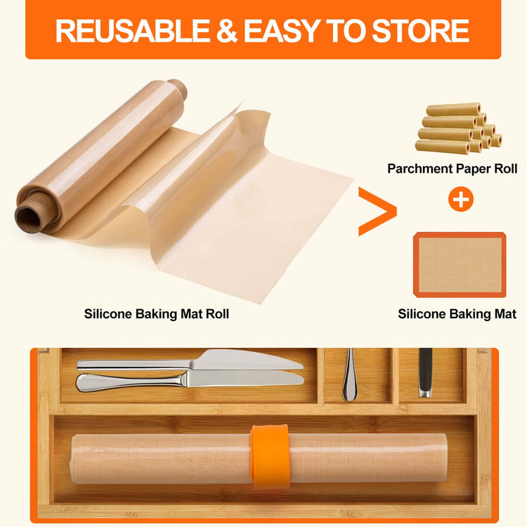 Silicone Baking Mat Roll