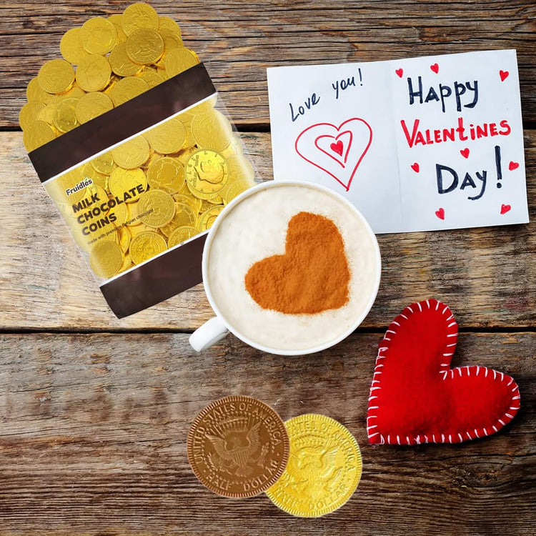 Gold Half Dollar Milk Chocolate Coins Gelt (32 Ounce)