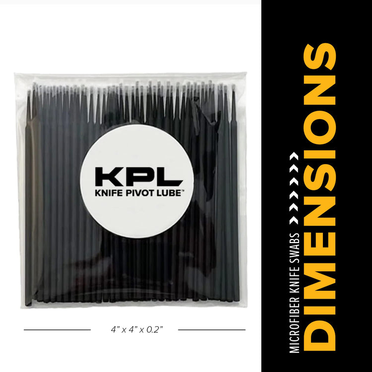 KPL MicroFiber Knife Care Detail Swabs (50 Count)