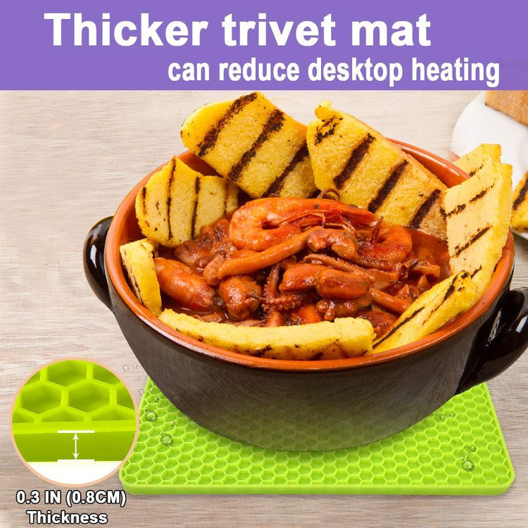 Silicone Trivet Mats (4 Count)