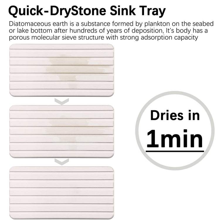 Set of 4 Bathroom Vanity Tray (4 Count)