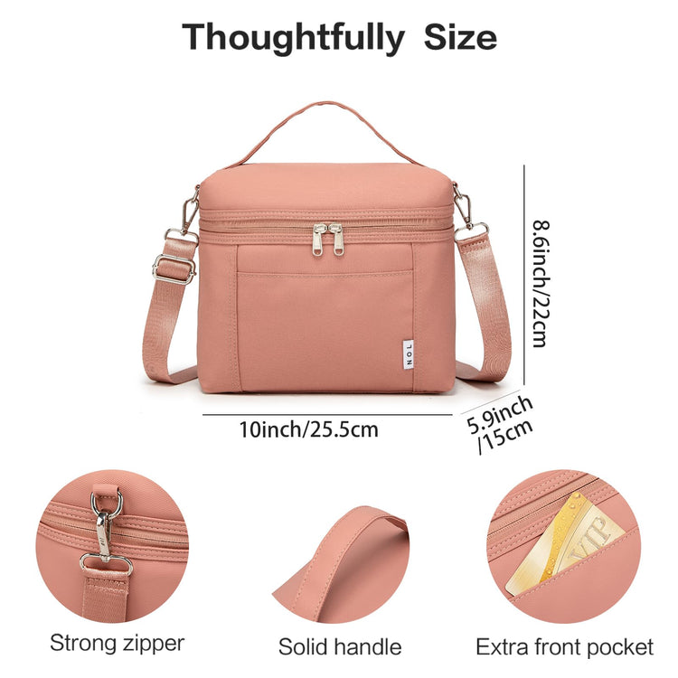 NOL 8L Insulated Lunch Bag for Women