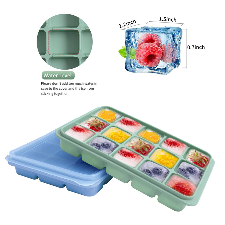 Ice Cube Trays Set of 2 (2 Count)