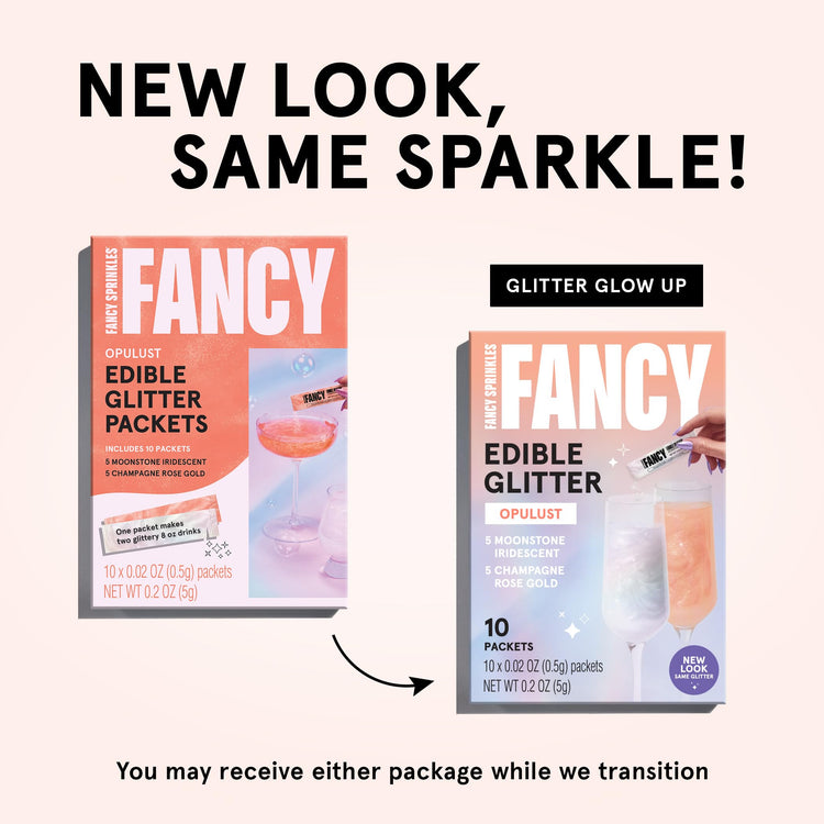 Opulust Edible Glitter Packets 2 Pack