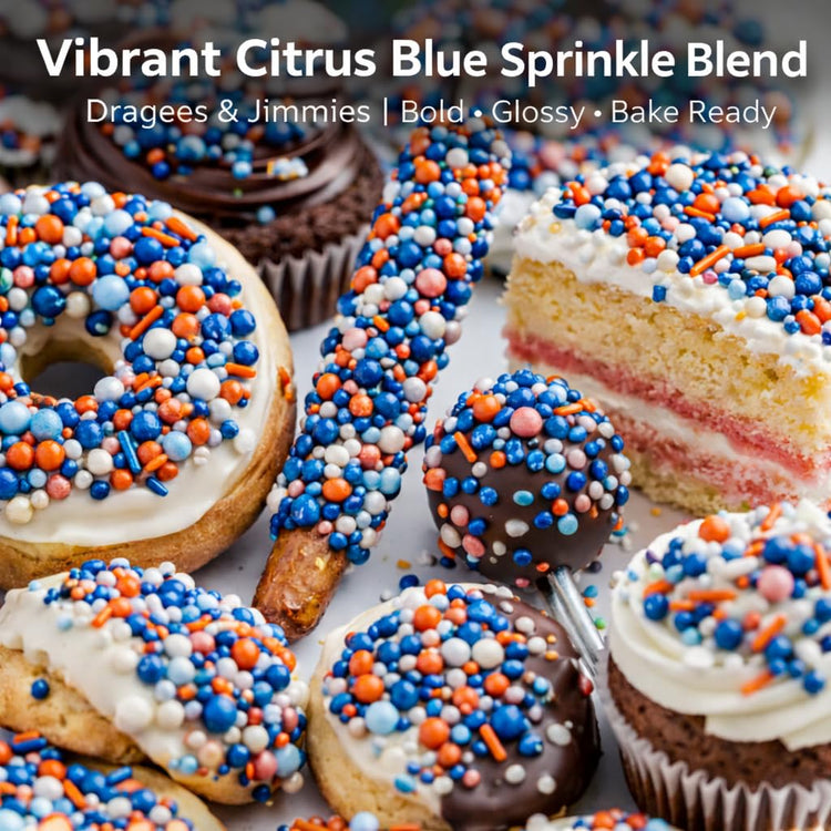 Citrus Blue Celebration Sprinkle Mix