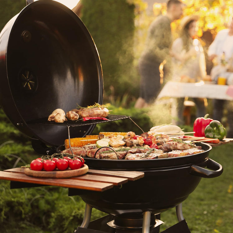 Round Cooking Rack with Legs
