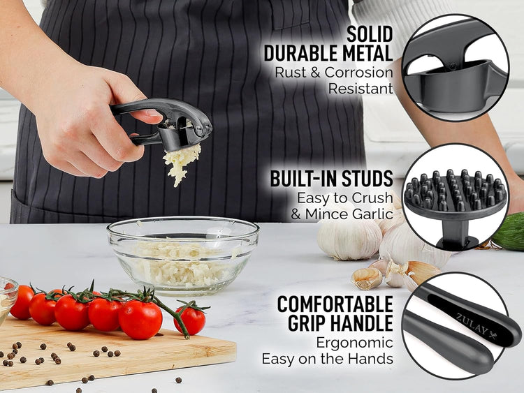 Premium Garlic Press Set
