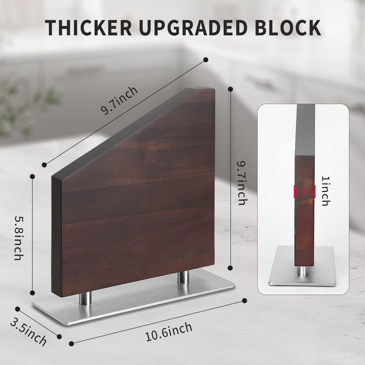 Magnetic Knife Block Without Knives