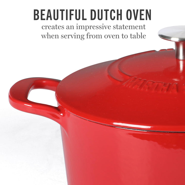 Gatwick 4 Quart Enamel Cast Iron Dutch Oven