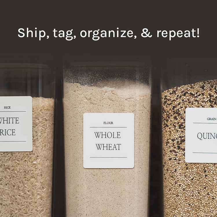 White Sticker FBA Labels (6000 Count)