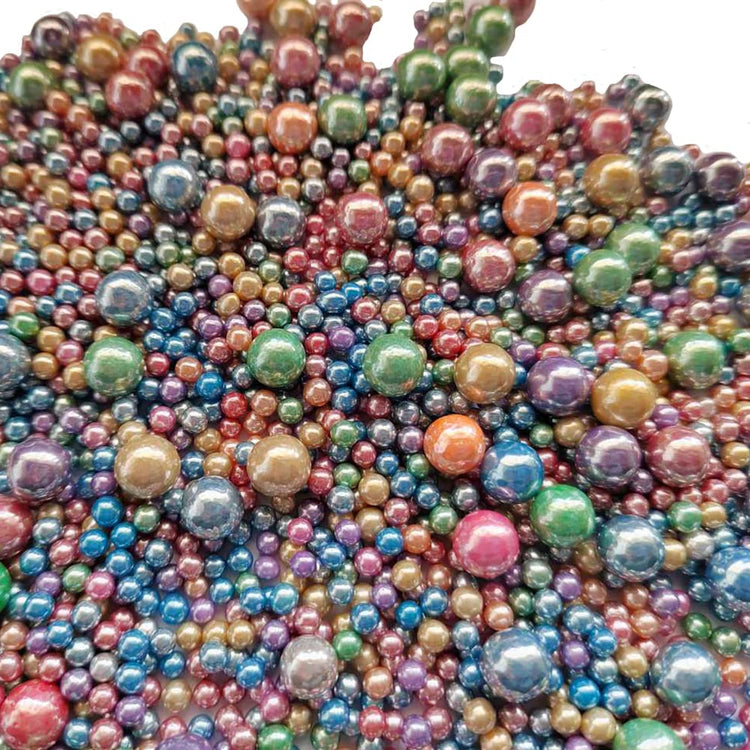 Edible Light Colorful Sugar Pearls Candy Sprinkles 120G (4.23 Ounce)