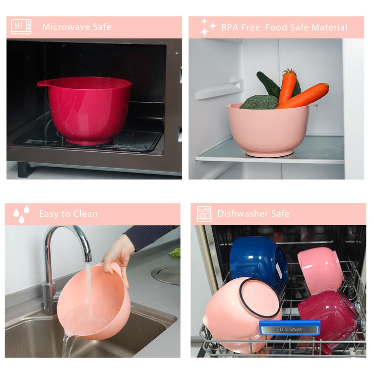 Classic Mixing Bowls Set of 4
