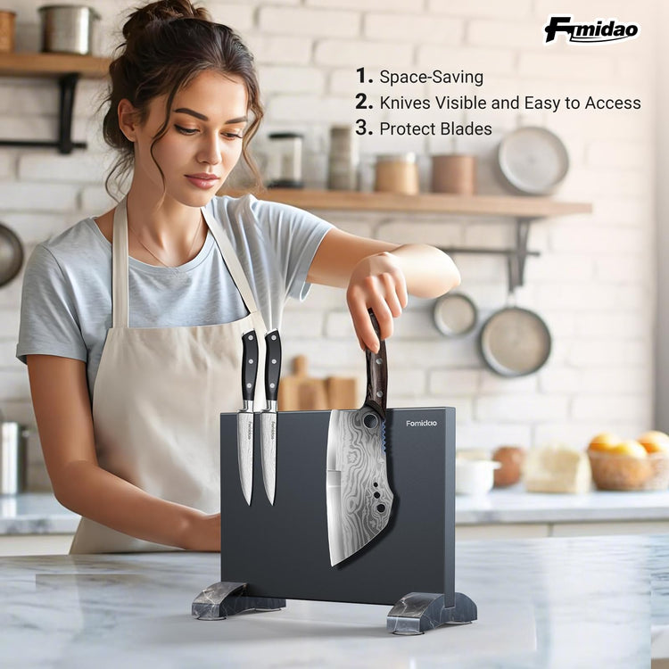 Magnetic Knife Holder Block