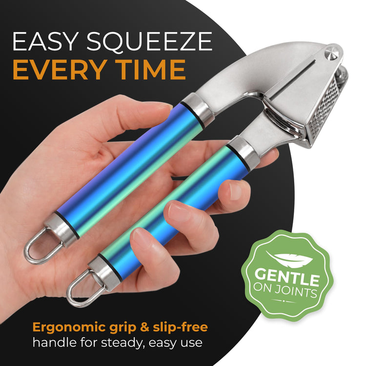 Garlic Press and Peeler Set