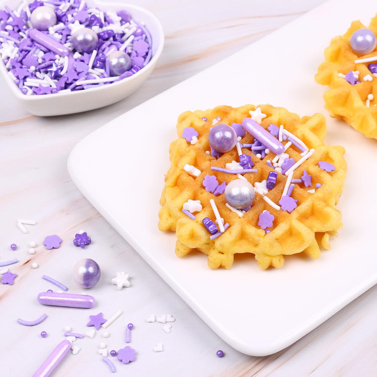 Purple Sprinkles for Cake Decorating 4.23ounce