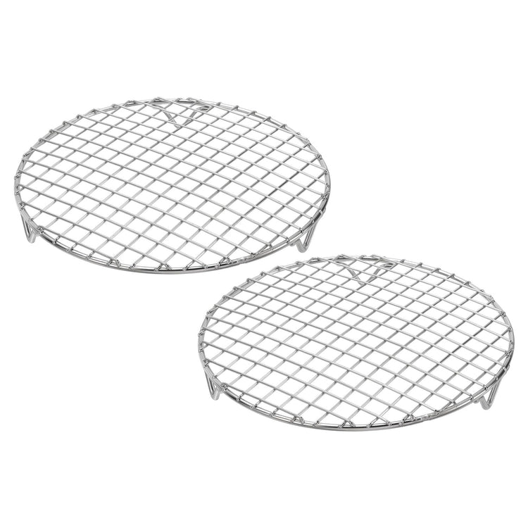 2 Pcs Round Cooking Rack with Legs (2 Count)