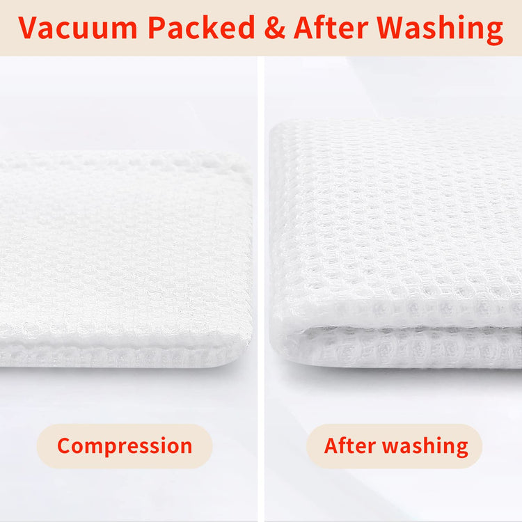 100% Cotton Oversized Waffle Weave Kitchen Towels 4 (4 Count)