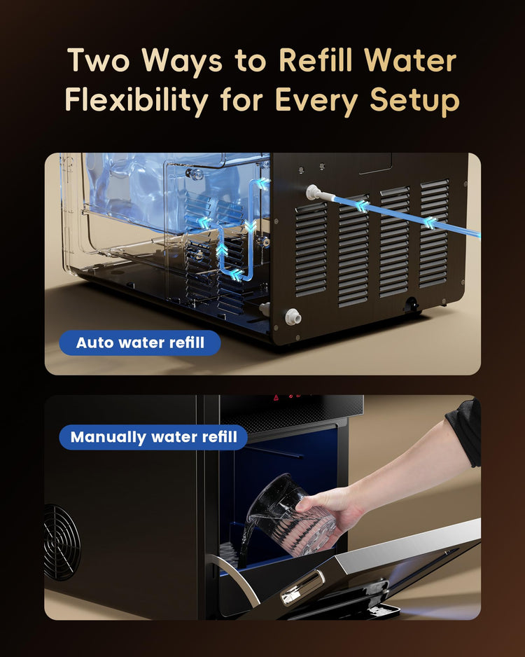 2" Clear Ice Ball Maker Countertop